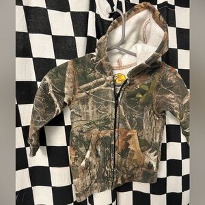 Bass pro shops baby camo zip up
